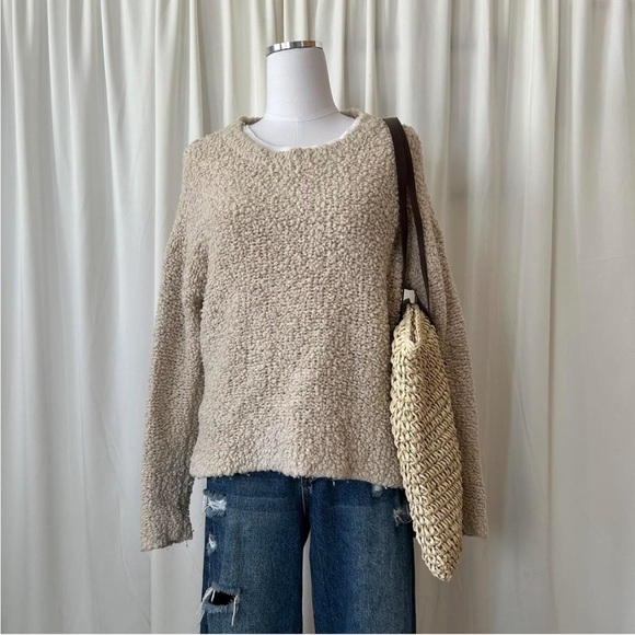Wool Blend Eileen Fisher Knit Fur Box-Top size Medium. - Picture 5 of 11